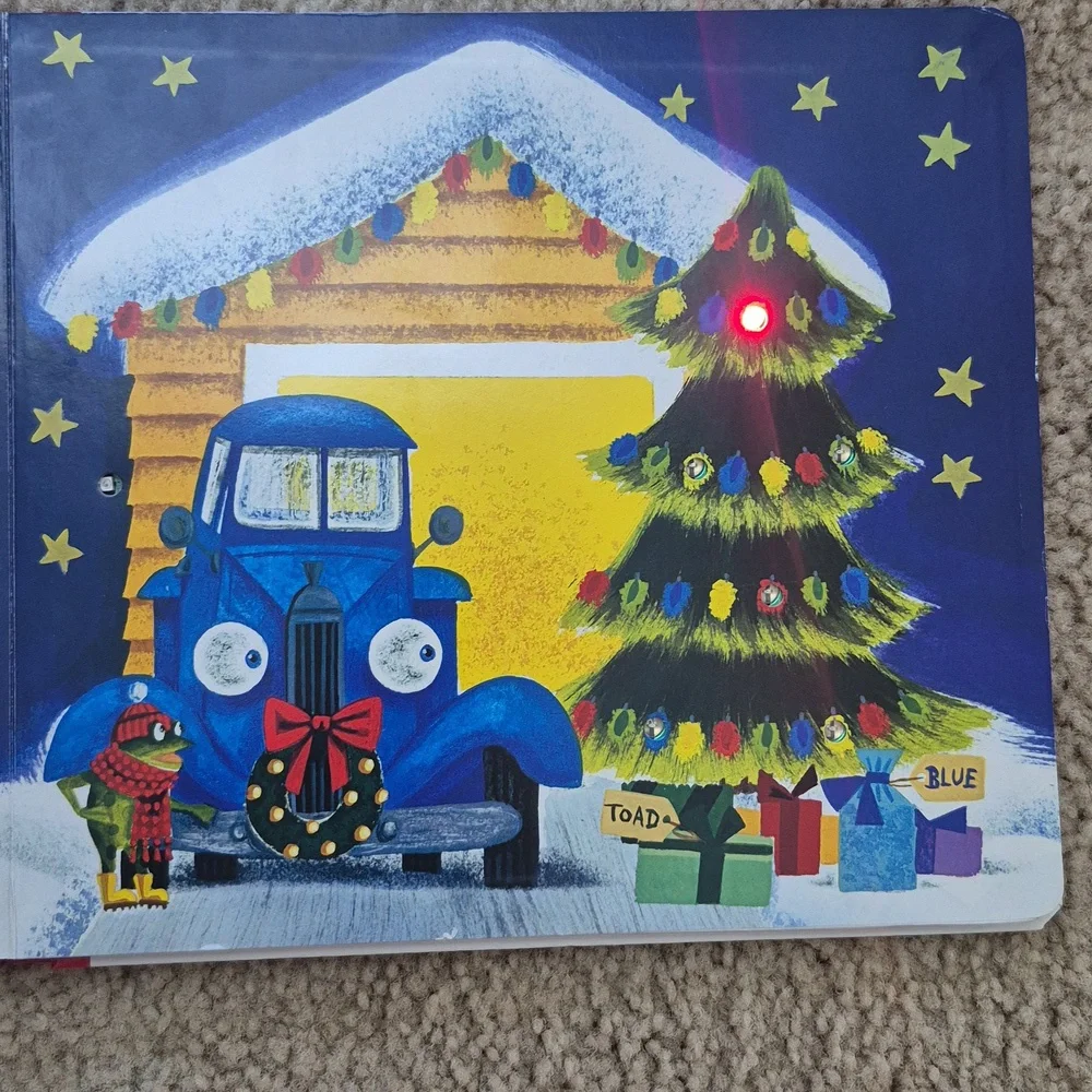 's Christmas Board Book - Blue